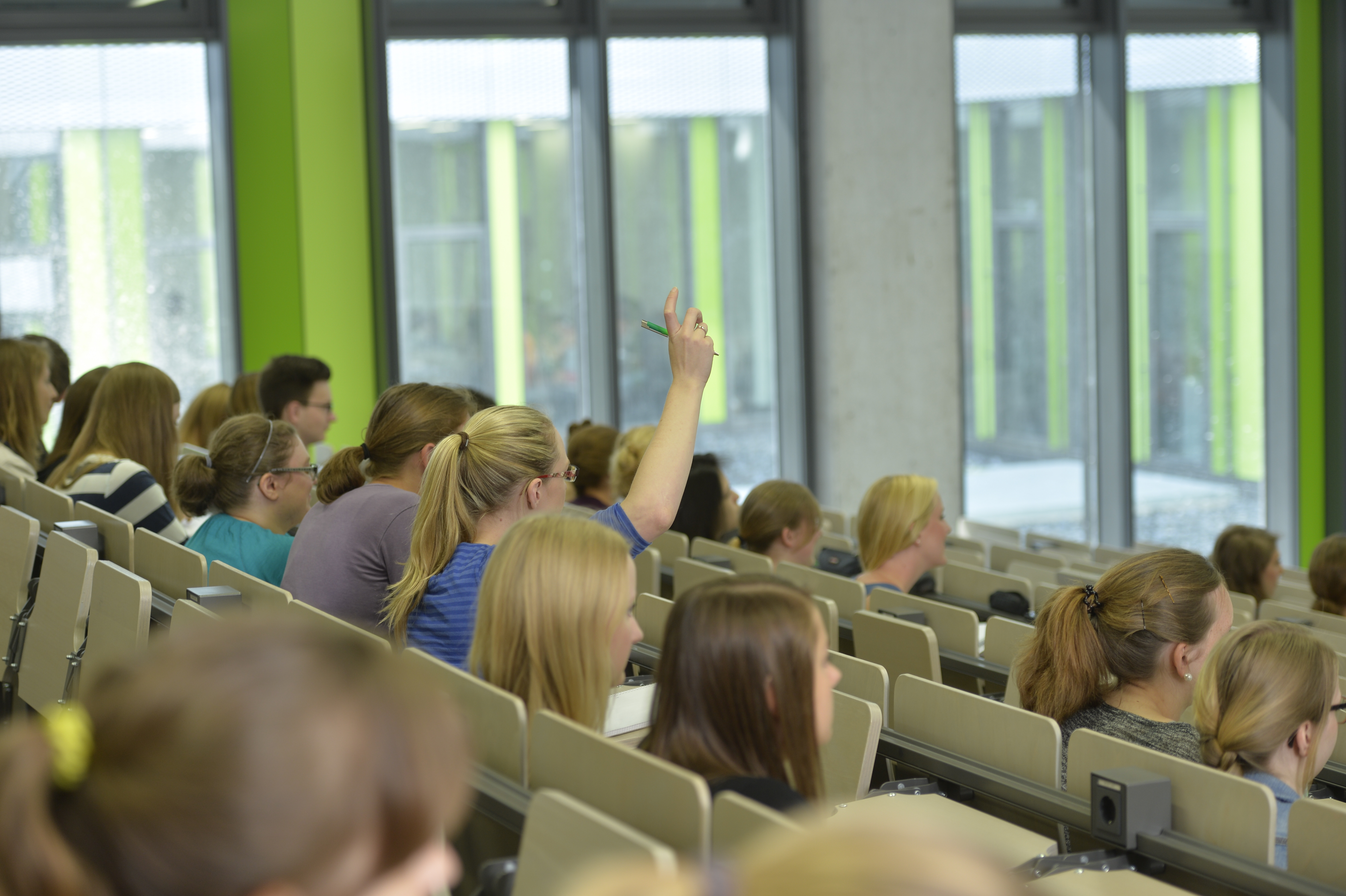 Vorlesung im Hörsaal