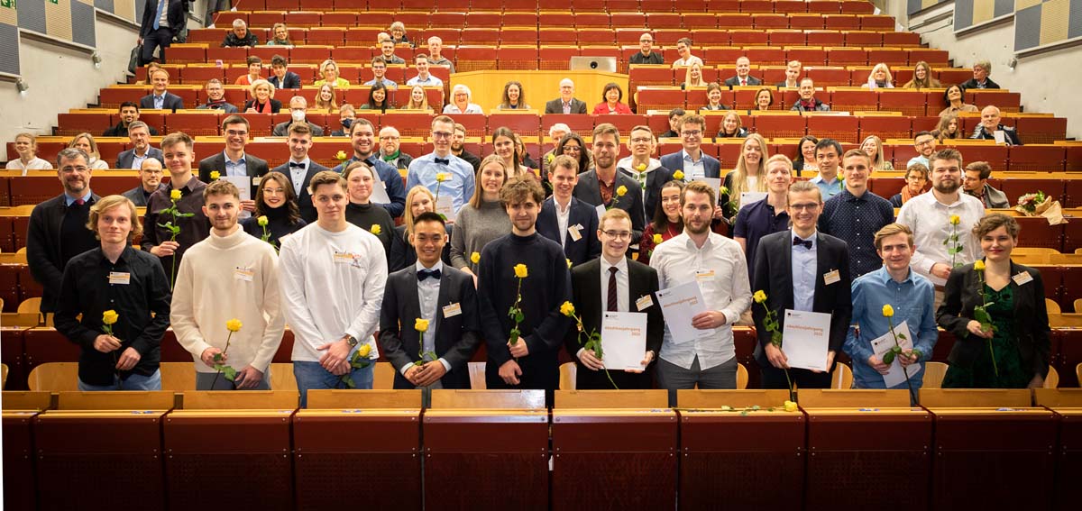 Gruppenbild Fakultätsfeier Mathematik