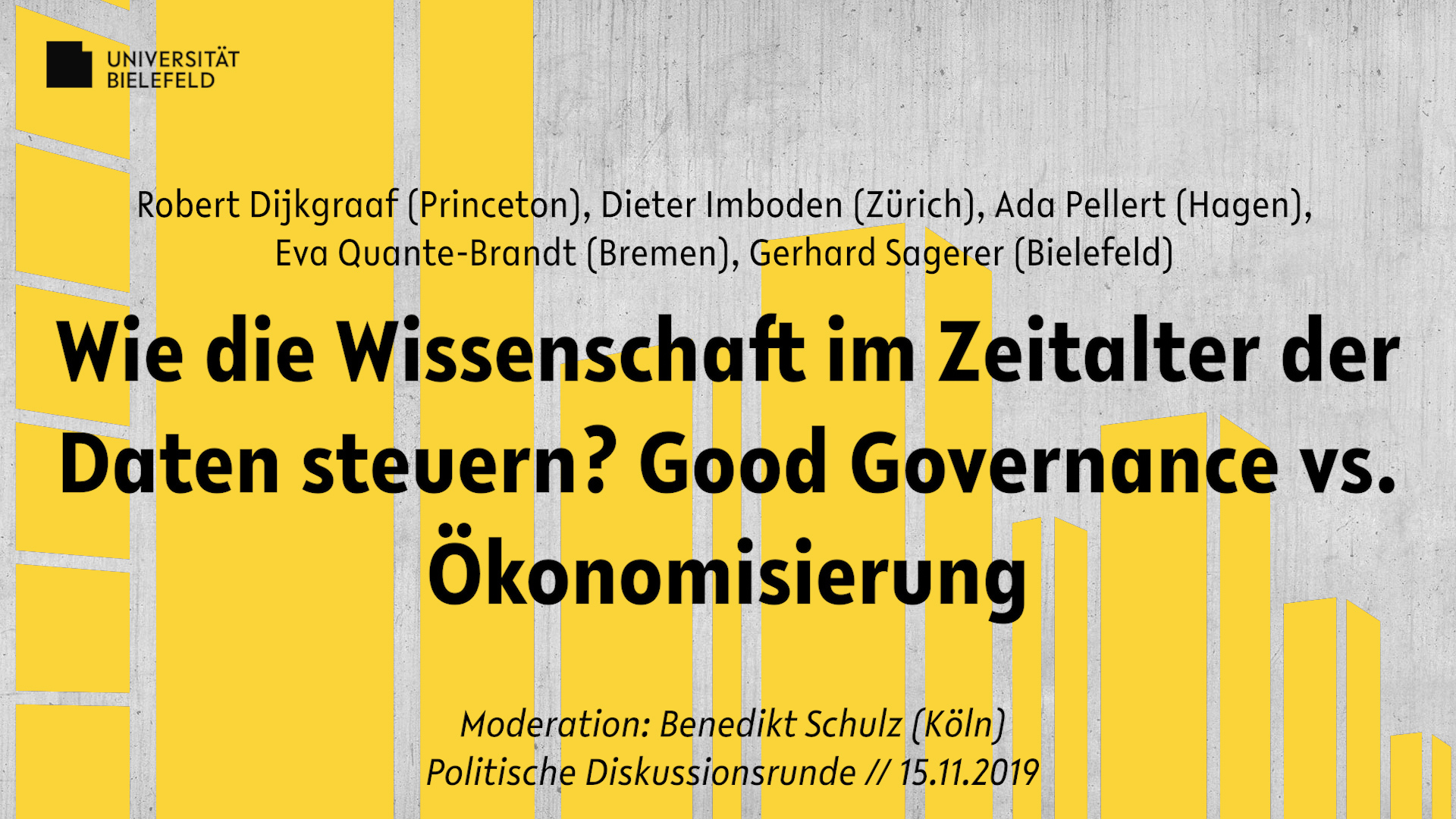 Wie die Wissenschaft im Zeitalter der Daten steuern? Good Governance vs. Ökonomisierung