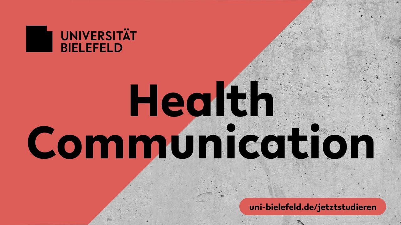 Schriftzug Health Communication