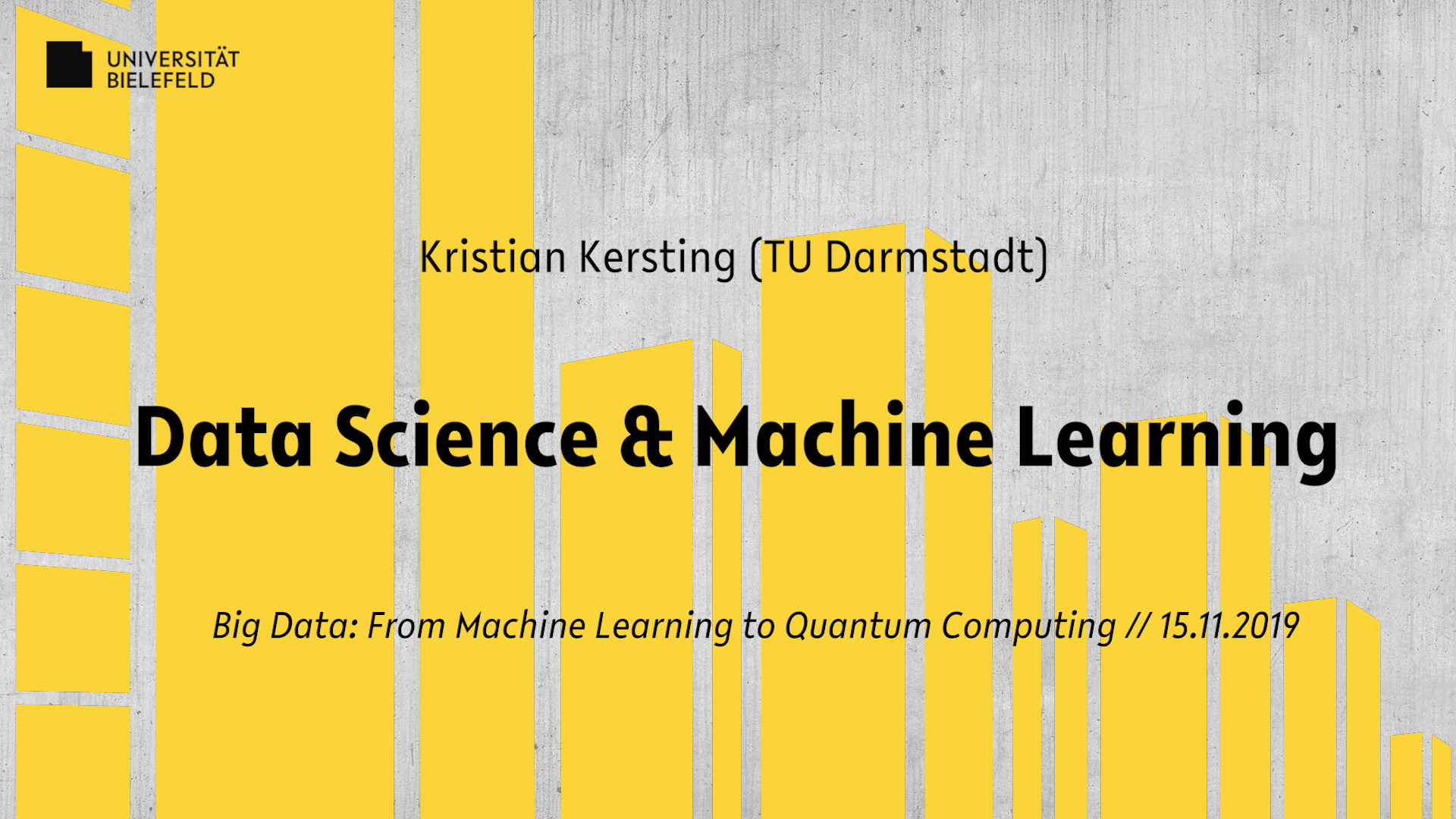 Data Science & Machine Learning