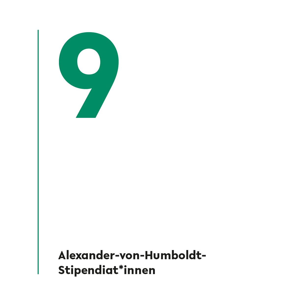 Von den internationalen Studierenden an der Universität Bielefeld werden 9 mit Alexander-von-Humboldt-Stipendien gefördert. 