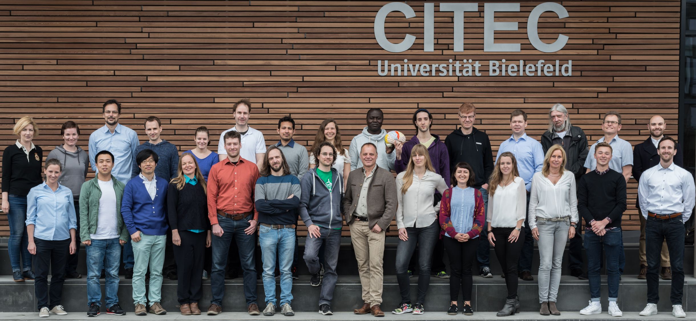 Group Photo in front of the Citec Building