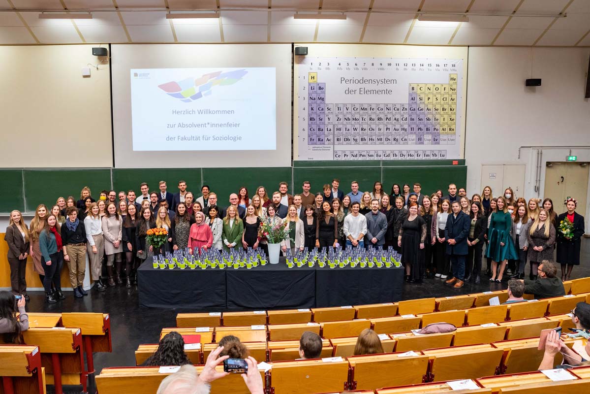 Gruppenbild Fakultätsfeier Soziologie