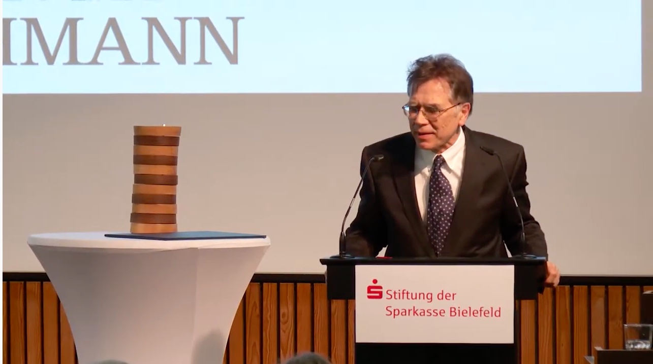 Laudatio auf Barbara Stolberg-Rilinger gehalten von Professor Jürgen Osterhammel