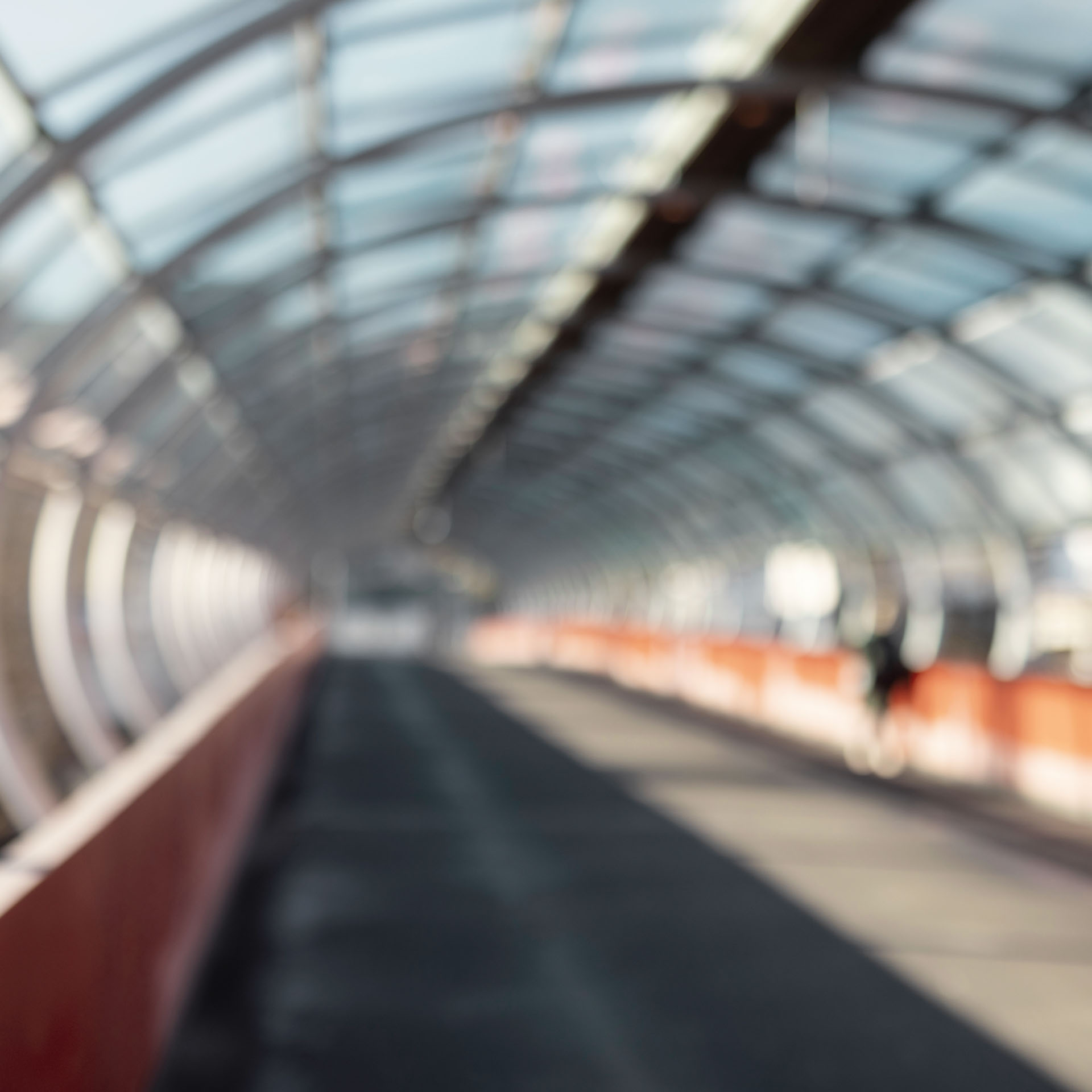 Tunnel at the Bielefeld University campus