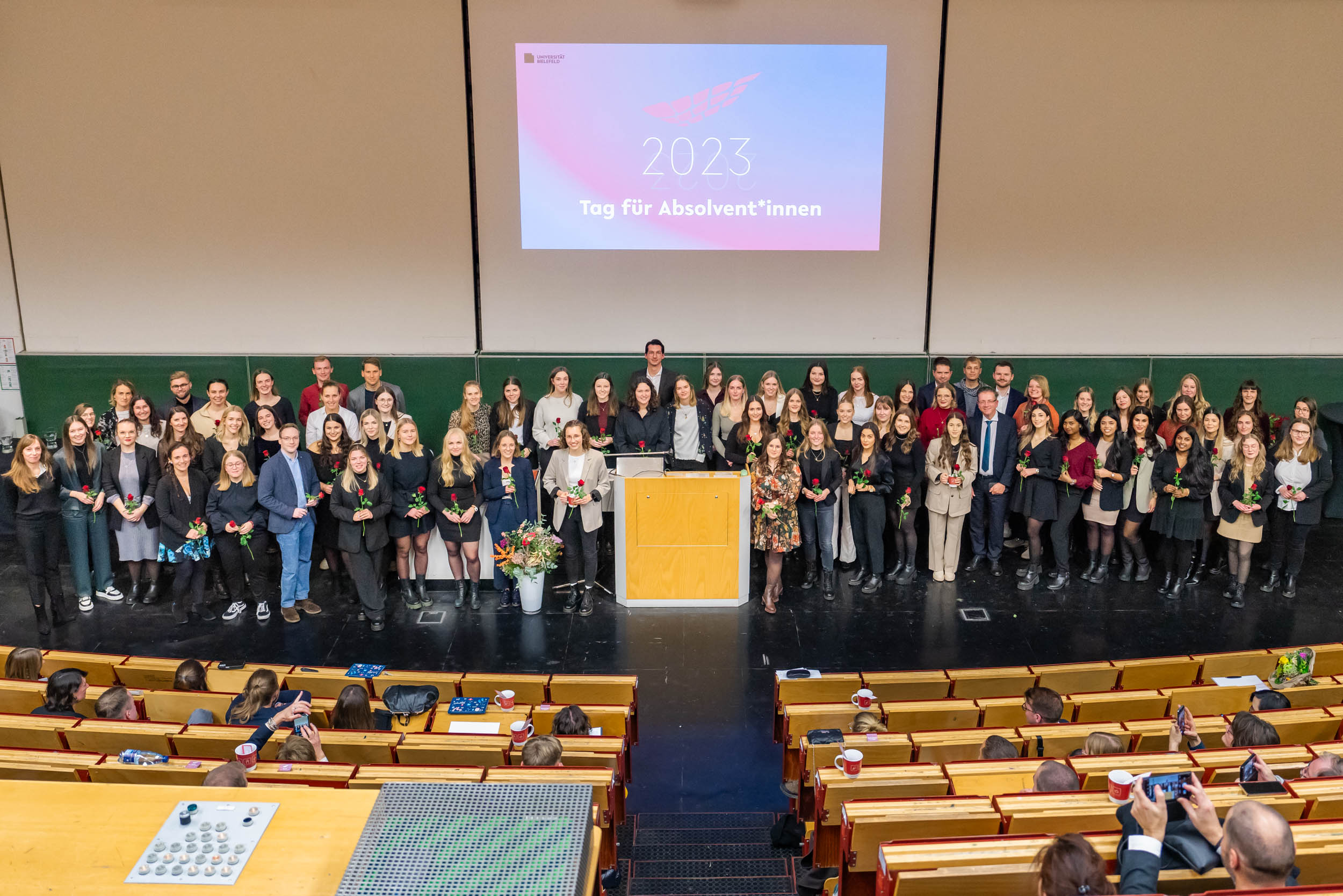 Gruppenbild Fakultätsfeier Gesundheitswissenschaften 