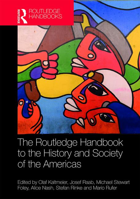 Kachel mit Link zu den Handbooks of the Americas. Kachelbild von erstem Band der Handbooks