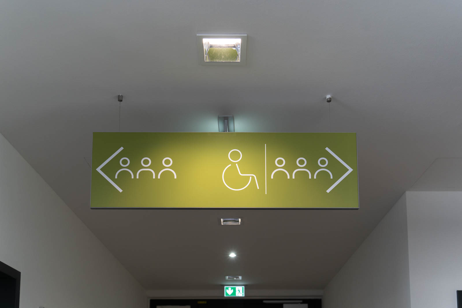 Toiletten Behinderten-Zeichen