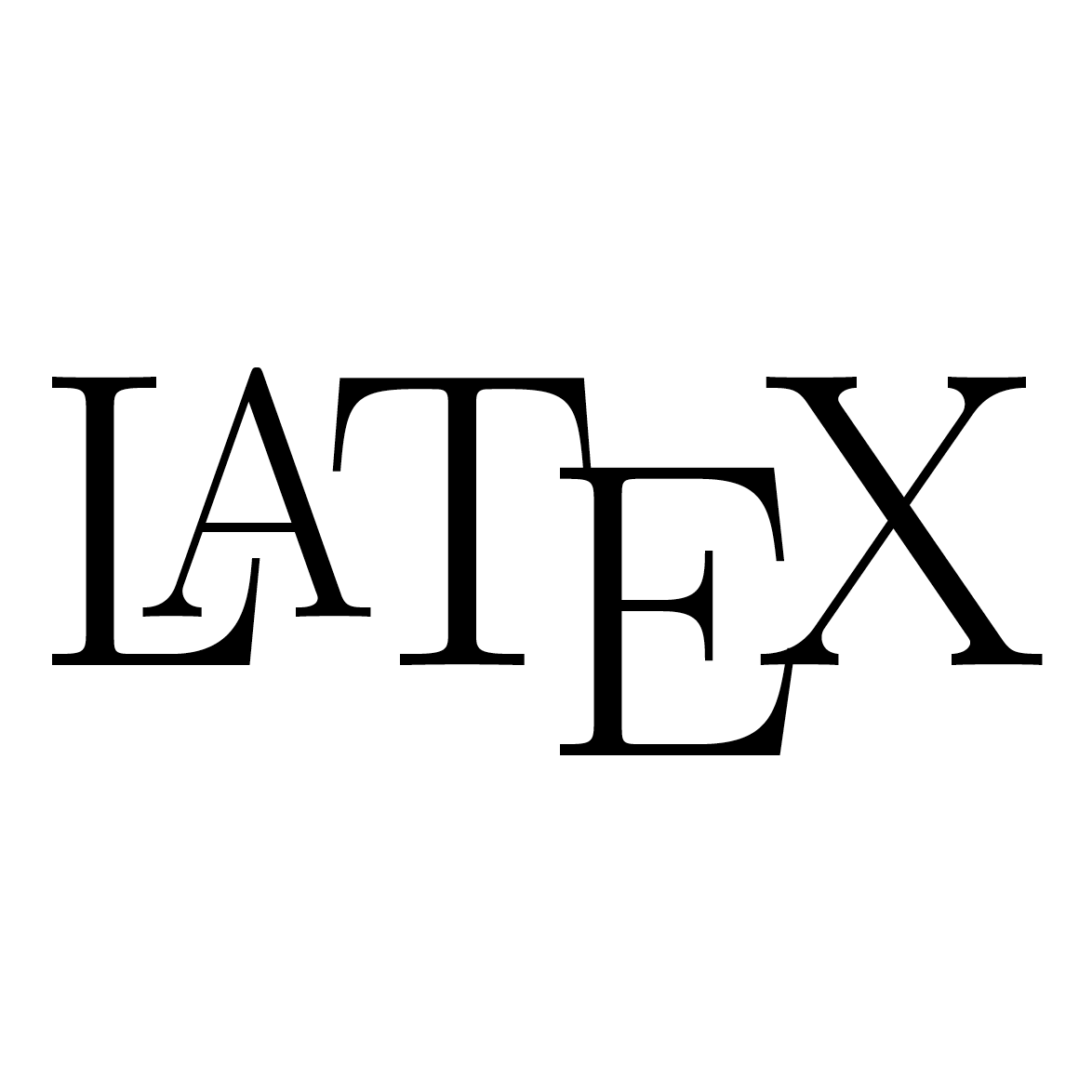Das LaTeX Logo
