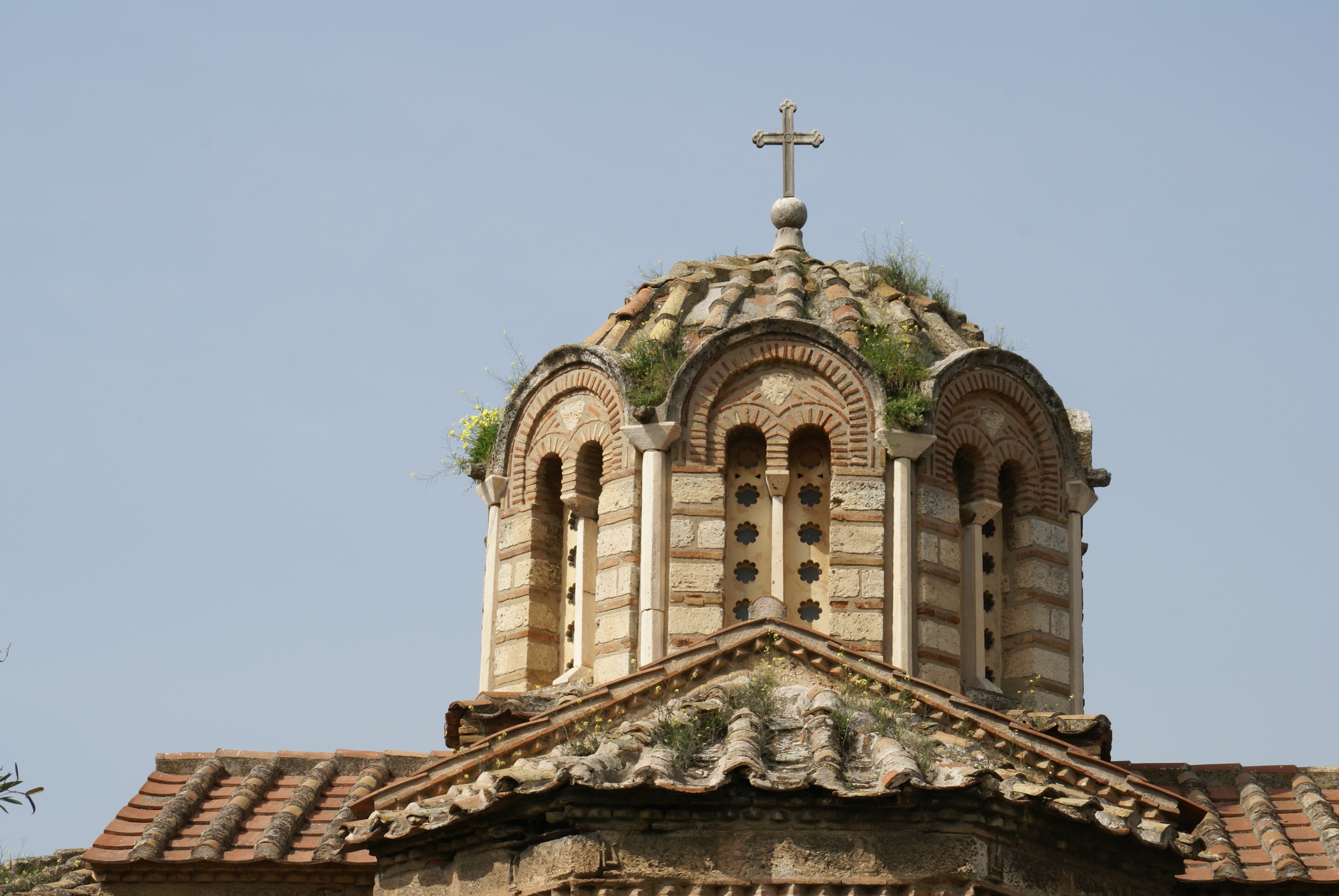 Byzantinische Kirche auf der Agora [Foto: Neele Becker].