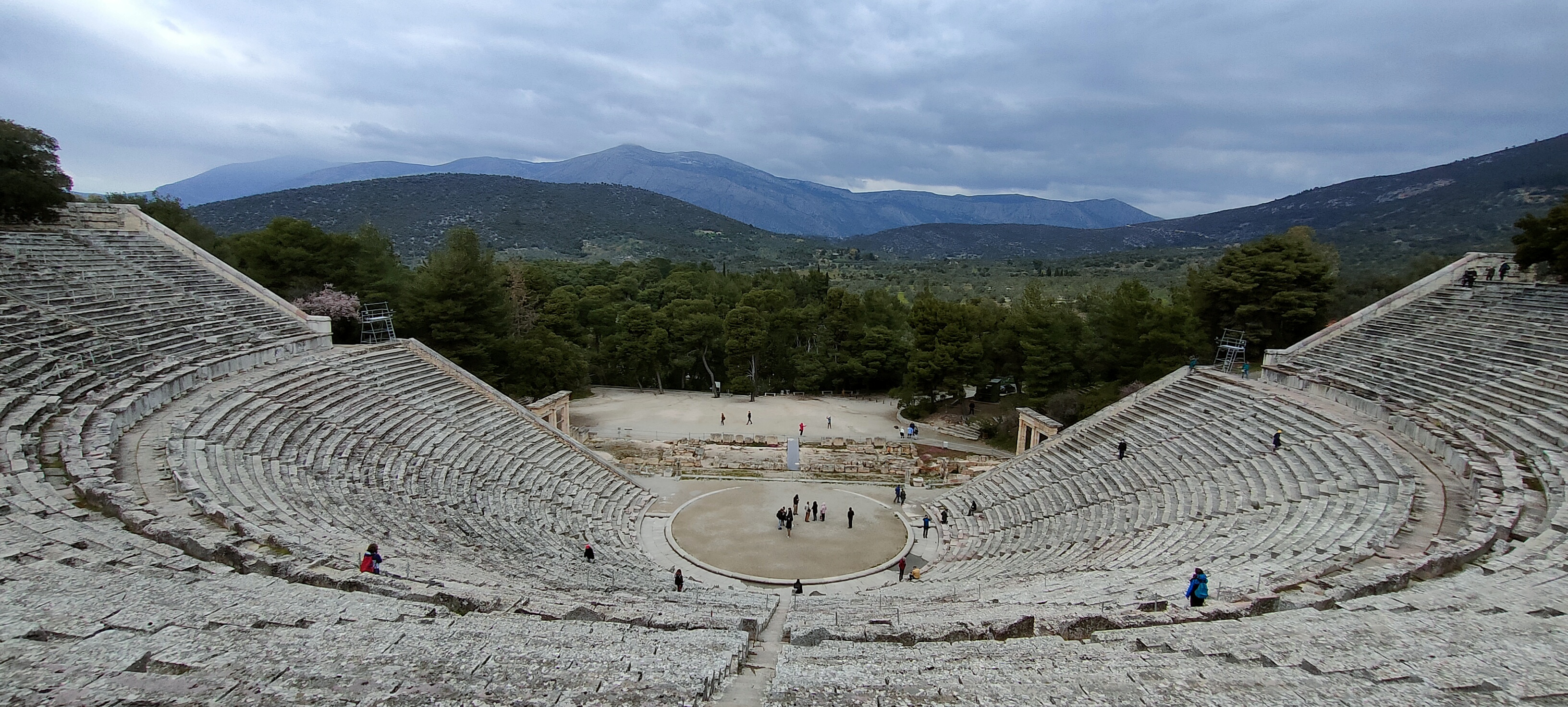Griechisches Theater in Epidauros [Foto: Neele Becker].