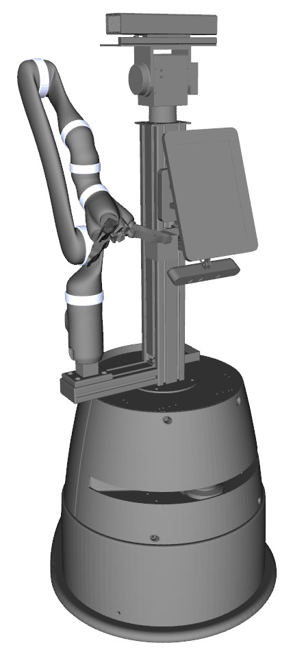 3D-Modell des Roboters Scitos G5