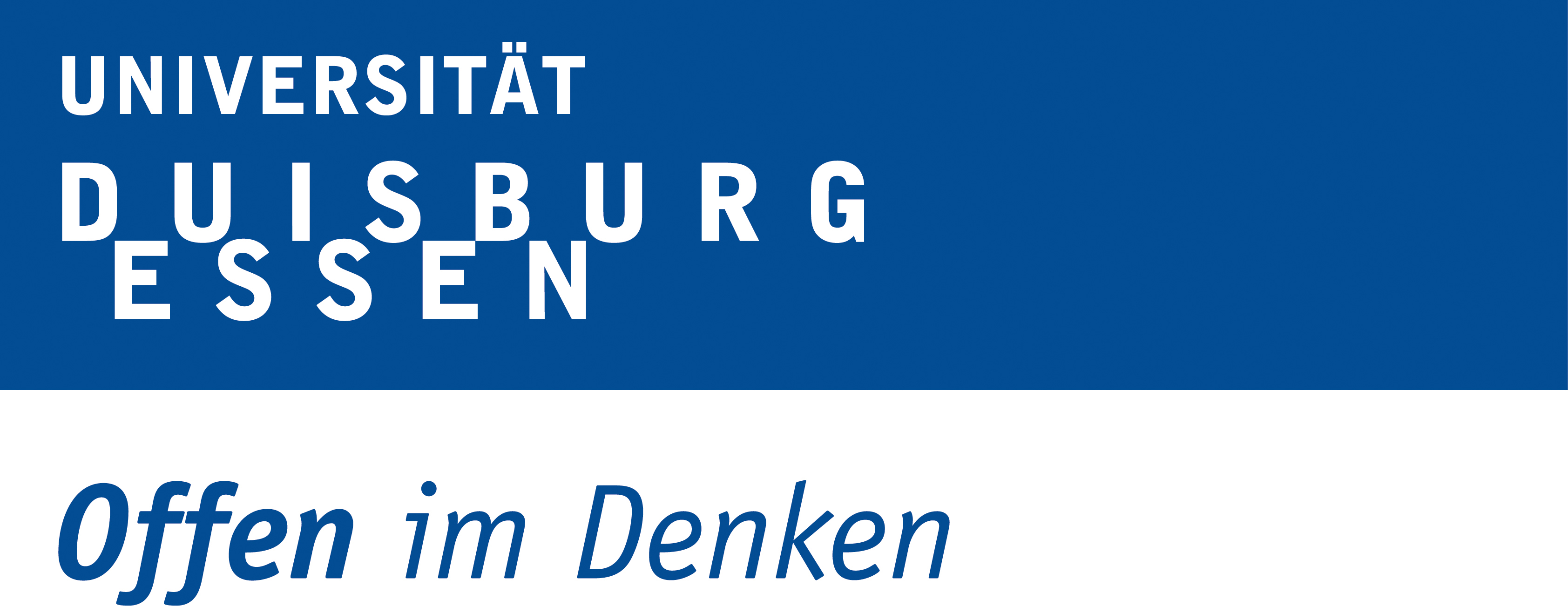 Duisburg Essen University Logo