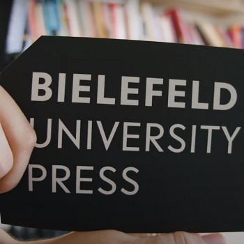 Lettering of the Bielefeld University Press