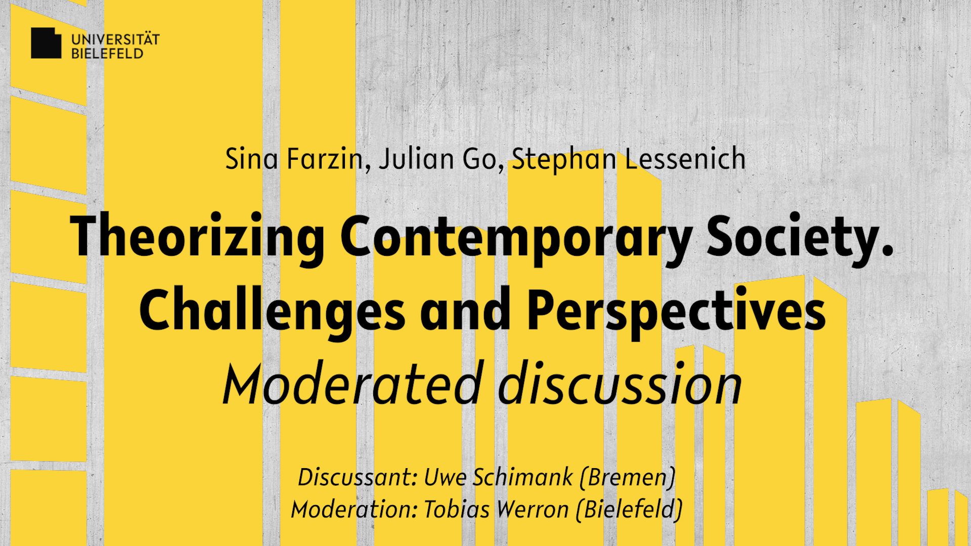 Theorizing Contemporary Society. Challenges and Perspectives