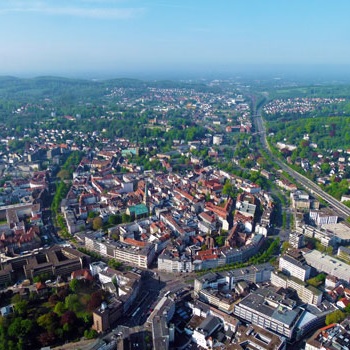Picture from Bielefeld City from Above