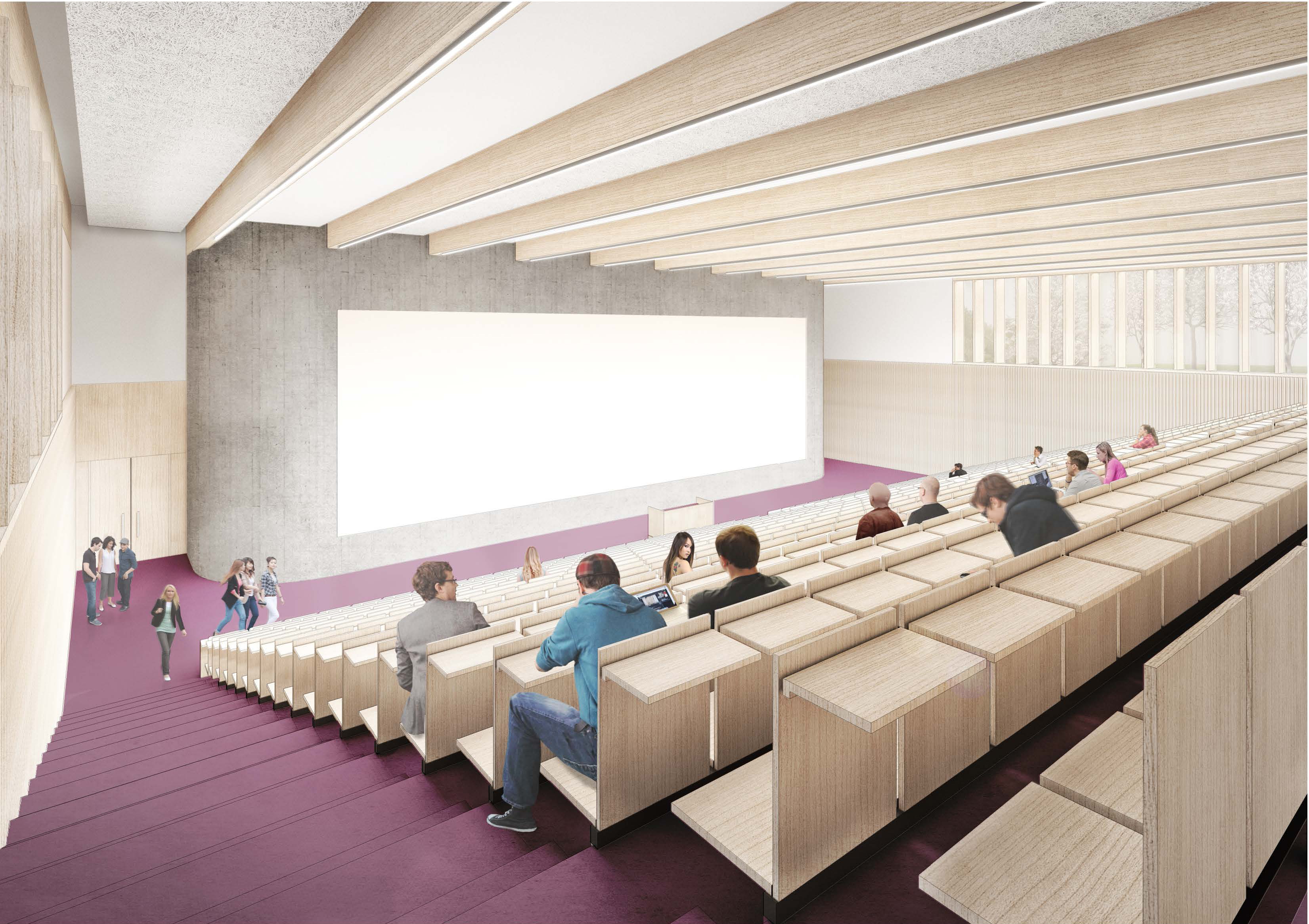 Digital Visualization of the lecture hall